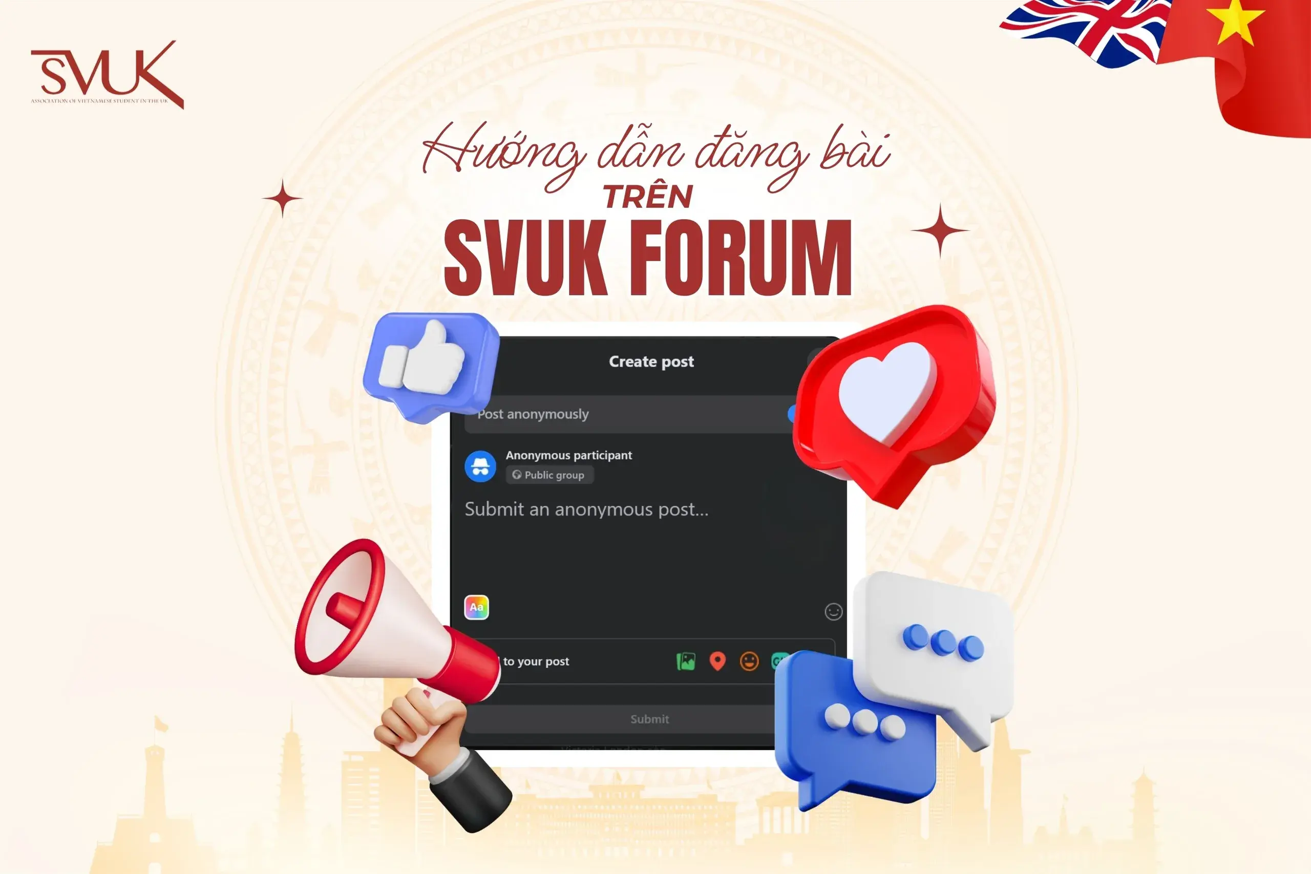 CẨM NANG ĐĂNG BÀI TRÊN SVUK FORUM