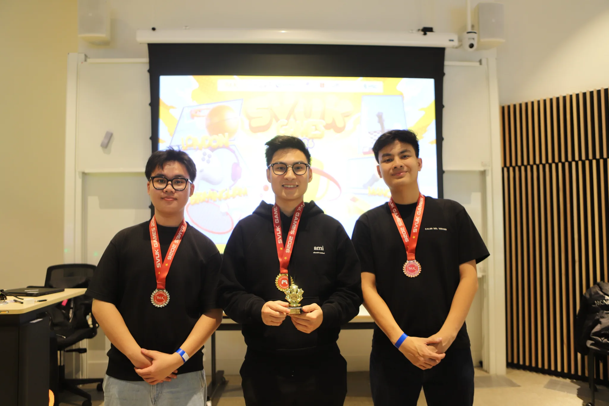 Top 3 Chess champions at SVUK Games 2026 London